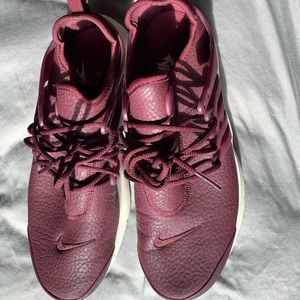 Maroon Nike Air Shoes